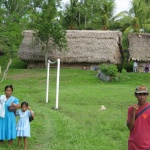 Traditional village, Santa Cruz, Belize