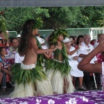 Church festival, Huahine, French Polynesia