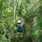 Ziplining, San Ignacio, Belize