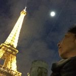 Me, the moon, and La Tour Eiffel