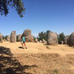 Megalithic Site near Evora, Portugal
